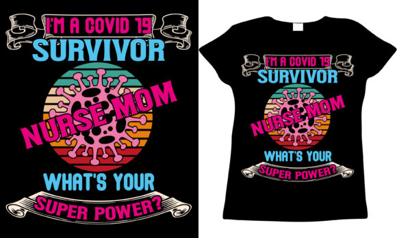 Covid 19 Survivor Nurse Mom: A Tribute in Embroidery