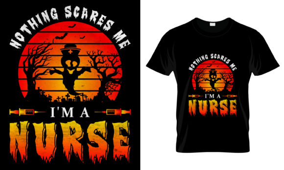 Nurse Halloween T-Shirt Design: A Spooky and Stylish Choice