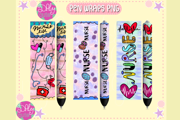 Nurse Life Pen Wraps for Pharmacy Techs