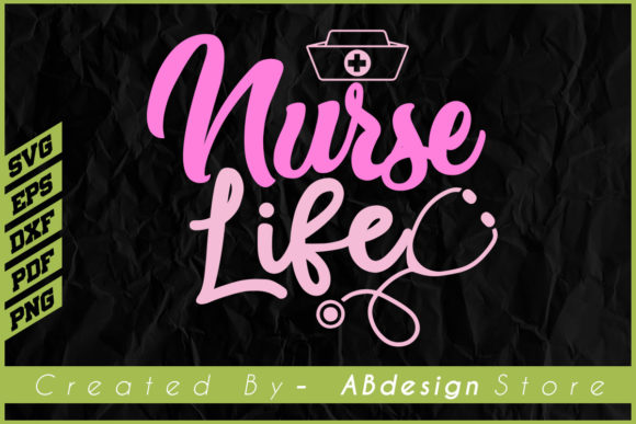Nurse Life T-shirt Sublimation Design Review
