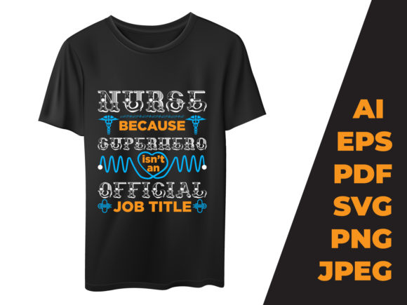 Nurse Superhero T-shirt Design Review
