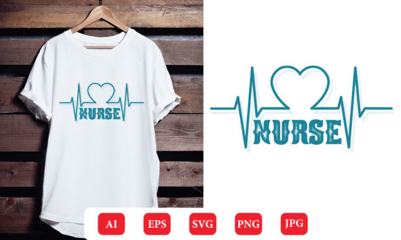Nurse T Shirt Design 27: A Bold and Versatile Embroidery