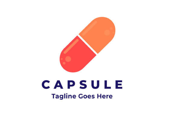 Pharmaceutical Medical Capsule Logo Review