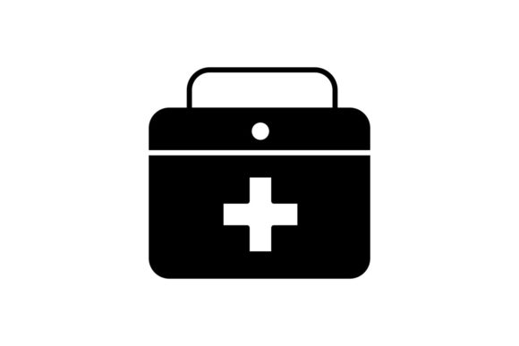 Review: Medical Kit Glyph Icon Design