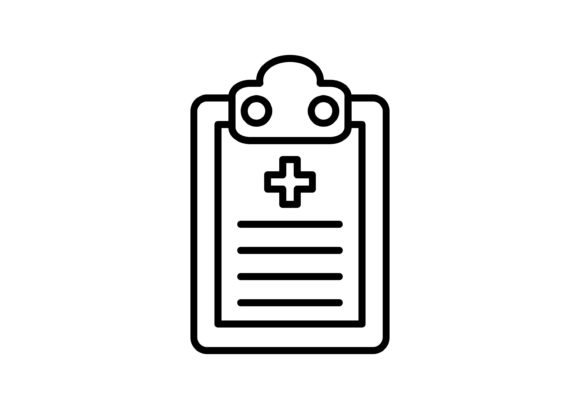 Review: Medical Report Line Icon for Embroidery