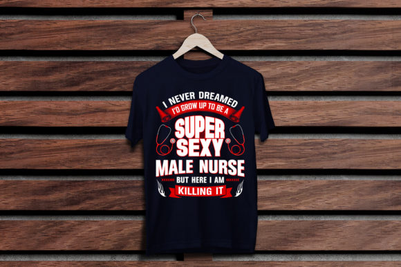 Review: T-Shirt Template for Super Male Nurse