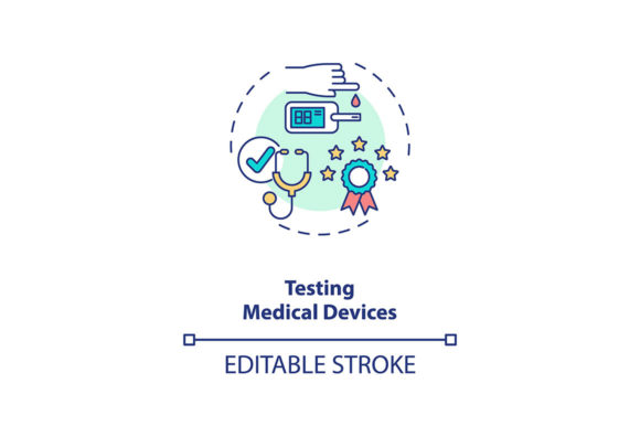 Review: Testing Medical Devices Concept Icon